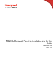 Honeywell T5820XL Installation And Service Manual