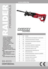 Raider RD-RS29 User Manual
