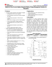Texas Instruments BQ25123 Manual