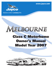 Jayco MELBOURNE Owner's Manual
