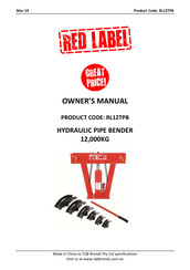 TQB RL12TPB Owner's Manual