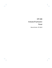 AutomationDirect OP-406 Manual