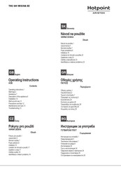 Hotpoint Ariston THC 641 W/IX/HA EE Operating Instructions Manual