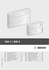 Bosch ISM 1 Installation Instructions Manual