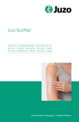 Juzo ScarPad Instructions For Use Manual
