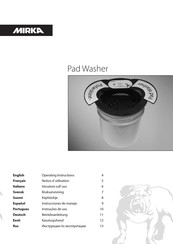 MIRKA Pad Washer Operating Instructions Manual
