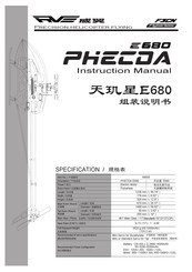 RVE PHECDA E680 Instruction Manual