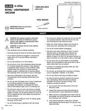 U-Line ROYAL H-3956 Manual