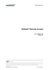HMS Netbiter User Manual