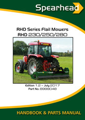 Spearhead RHD 280 Handbook & Parts Manual