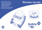 Baby Relax Safety 1st ROCKING WALKER Instructions For Use Manual