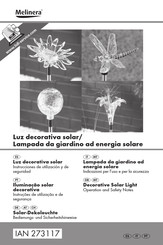 MELINERA HG00374C Operation And Safety Notes