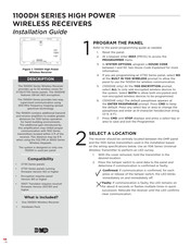 Dmp Electronics 1100DH Series Installation Manual