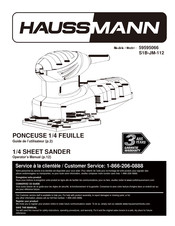 Haussmann S1B-JM-112 Operator's Manual