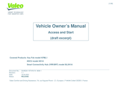 Valeo KFML1 Owner's Manual