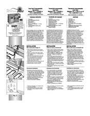 Easy Heat FTS-2 Operating And Installation Instruction