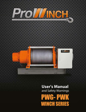 Prowinch PWK Series User's Manual And Safety Warnings