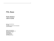 Pacific Crest PDL User Manual