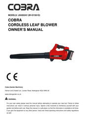 Cobra BV-D1561D Owner's Manual
