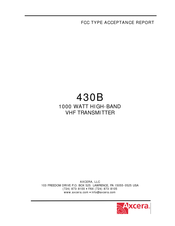 Axcera 430B Manual