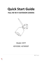MIRABELLA E977 Quick Start Manual