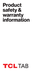 TCL TAB Product Safety & Warranty Information