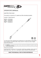 EarthWise PS43010 Operator's Manual