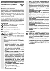 Conrad 62 51 44 Operating Instructions Manual