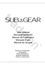SubGear Buoyancy Compensator User Manual