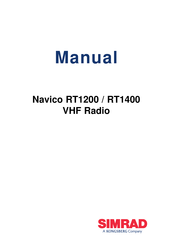 Kongsberg SIMRAD Navico RT1200 Manual