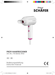 Schäfer 74150 Instruction Manual