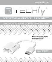 Techly IADAP DP-DVIF2 User Manual