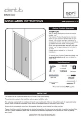 April identiti Installation Instructions Manual