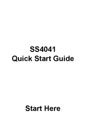 MFOURTEL SS4041 Quick Start Manual