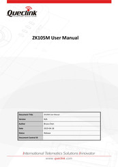 Queclink ZK105M User Manual