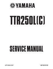 Yamaha TTR250C Service Manual