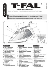 T-Fal FV51 Series Use And Care Instructions Manual