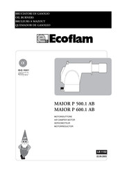 Ecoflam Maior P600.1 AB Manual