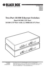 Black Box LB9802A Manual