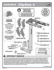 Yakima FlipSide 4 Manual