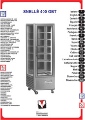 Tecfrigo SNELLE 400 GBT Installation And Use Manual