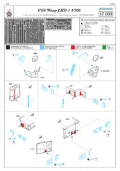 Eduard USS Wasp LHD-1 1/700 Quick Start Manual