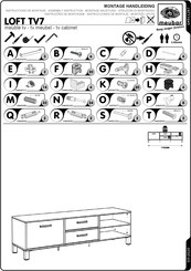 meubar LOFT TV7 Assembly Instruction Manual