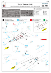 Eduard Prinz Eugen 1/350 Quick Start Manual