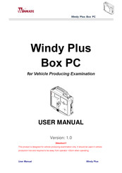 Winmate Windy Plus User Manual