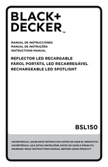 Black+Decker BSL150 Instruction Manual