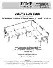 Home Decorators Collection BERMUDA DPS0210212115 Use And Care Manual
