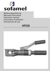 Sofamel HPS50 Instruction Manual