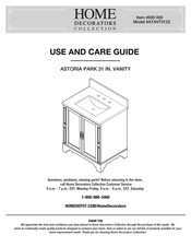 Home Decorators Collection ATAVT3122 Use And Care Manual