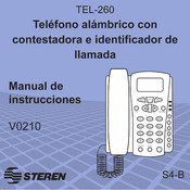 Steren TEL-260 Instruction Manual